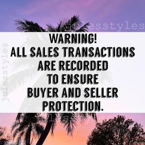 ⭐️📹All Sales Transactions are Recorded⭐️📹
